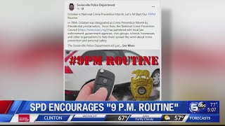 Sevierville Police encourages '9 p.m. routine'