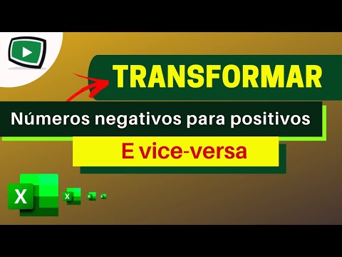 Vídeo: 3 maneiras de transformar o negativo em positivo