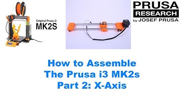 How To Assemble The Prusa i3 MK2s - Part 2: X-Axis