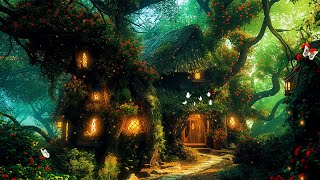 Magical Fairy TreeHouse ✨ Soft Enchanted Flute & Fairy Ambience | Deep Sleep, Healing, Focus
