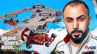 EFSANE FORMULA 1 PARKURU!! ÖLÜMCÜL YARIŞ? | EKİPLE GTA 5 PLAYLIST