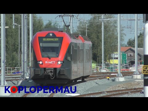 Doorkomst VIRM en R-NET GTW op station Geldermalsen!