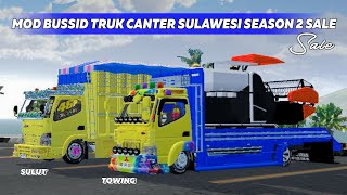 REVIEW MOD BUSSID TRUK CANTER SALE SULAWESI SEASON 2 VAR TOWING DAN SULUT | MOD BUSSID TRUK SULAWESI