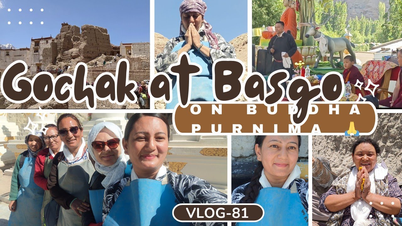 Gochak procession at Basgo on Buddha Purnima🙏 11-06-2025🌼 || Vlog-81 ...