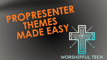 How to Apply a Theme in ProPresenter 7: Step-by-Step Tutorial