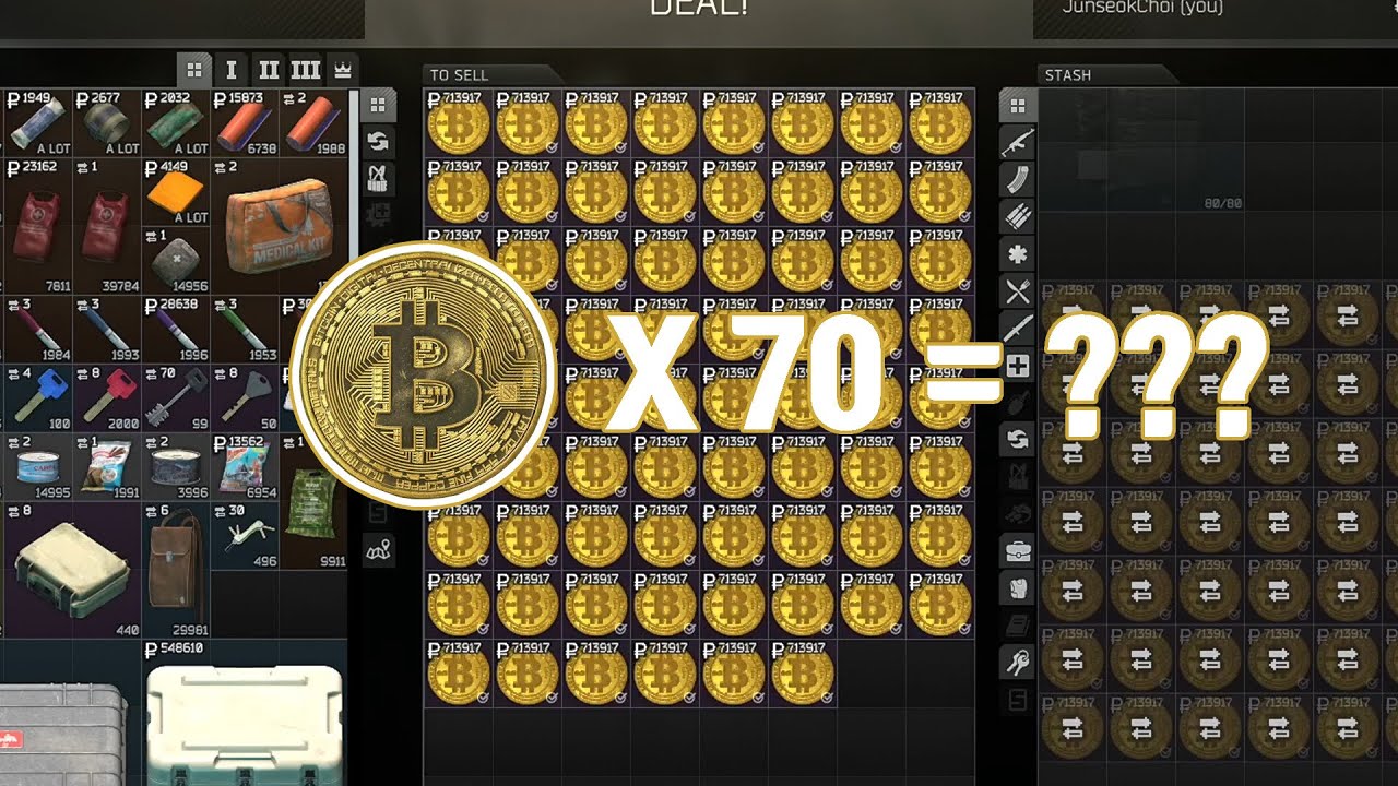 타르코프] 71층 비트코인 70개 전량 매도 - YouTube