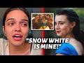 Rachel zegler is furious after watching brett coopers snow white trailer