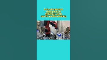A six axis industrial robot priced at $3000 per unit is used for product polishing #Six axis robot