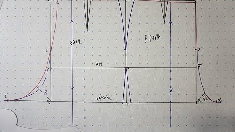 How to Draft a Basic Pant Sloper