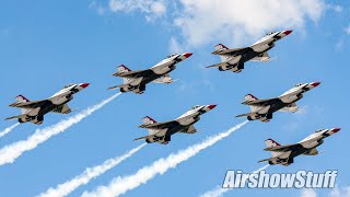 USAF Thunderbirds Practice w\/ Radio Comms