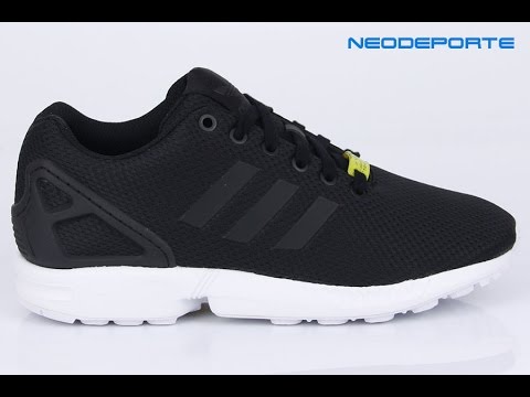 adidas zx flux negras y blancas