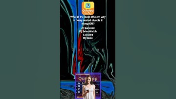 NoSql What is the most efficient way to query nested objects in MongoDB