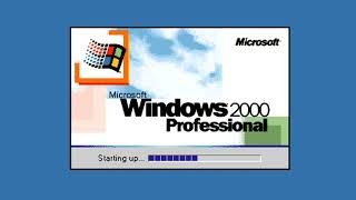 Windows 2000 Beta 3 Startup Sound but Slowed to sound like NT 5.0