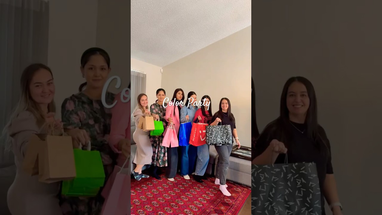 Our Color Party 🎉 Gifts by color 🎁