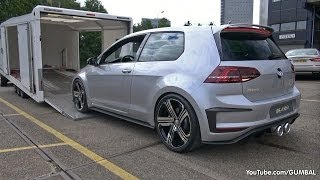 2015 Volkswagen Golf VII R400 Concept: - Start up, Exhaust Sounds & More!