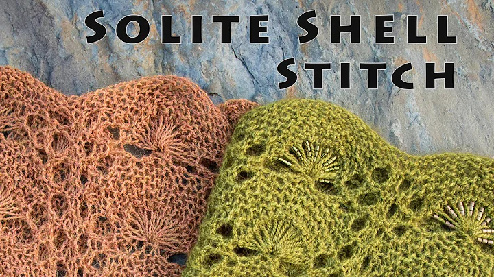 How to Knit the Solite Shell Stitch with Beads