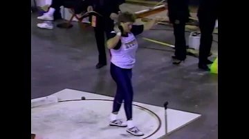 Angela Baker - Women's Shot Put - 1988 NCAA Indoor Championships