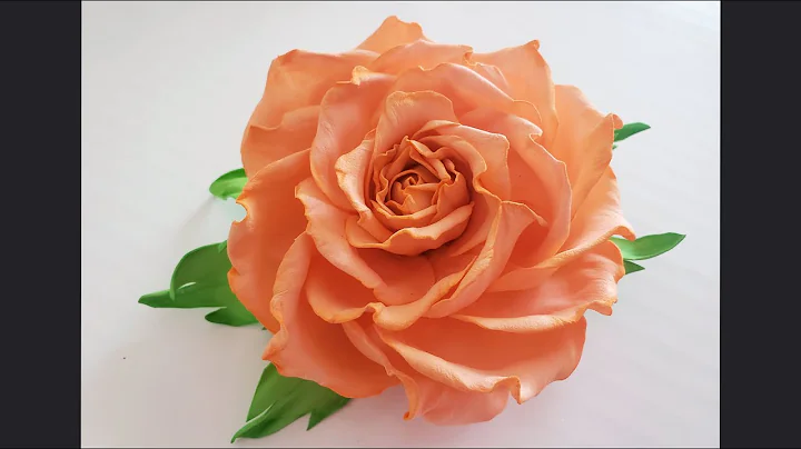 DIY EVA Foam 3D Rose Flower Hair Pins Accessories