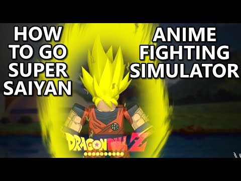 How To Go Super Saiyan In Anime Fighting Simulator Roblox Roblox Anime Supersaiyan Youtube - becoming a super saiyan in anime fighting simulator roblox youtube