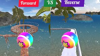 Rolling Balls Sky 3D Water ⏩ Forward VS ⏪ Reverse 💥 Nafxitrix Gaming Game 7 screenshot 5