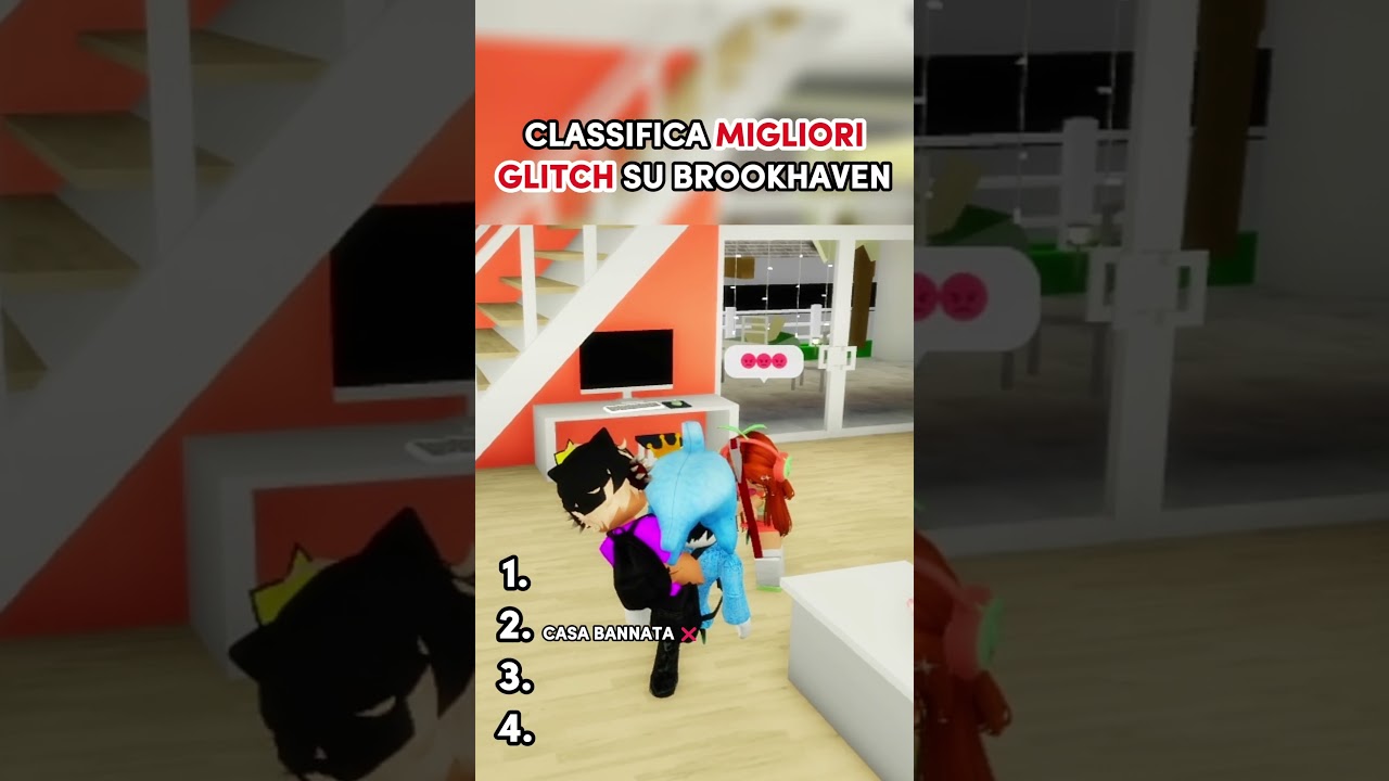 MIGLIORI GLITCH SU BROOKHAVEN! 🤯 #robloxita #brookhaven #brookhavenita