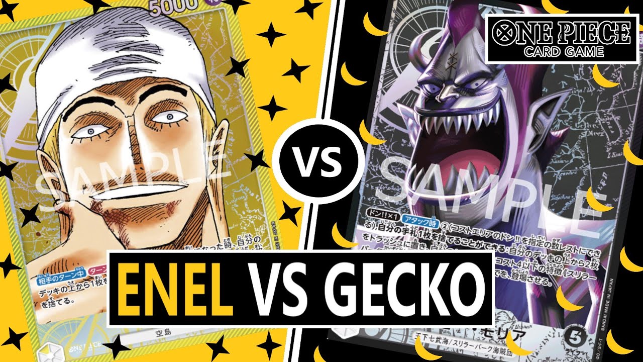 One Piece TCG: Game Analysis, OP-06 (East) Enel VS Gecko Moria