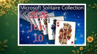 Microsoft Solitaire Daily Challenge - Klondike Solitaire - July 10, 2026 screenshot 3