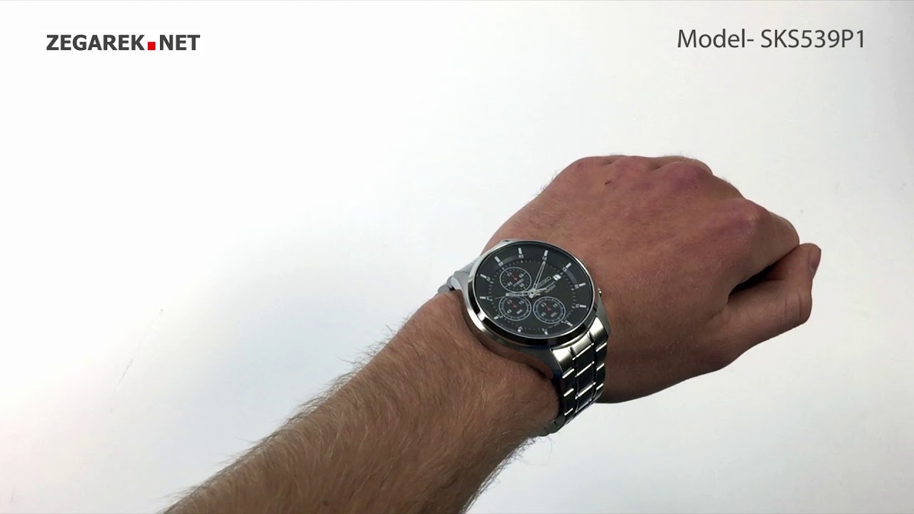 Seiko Chronograph SKS539P1  - YouTube