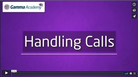 Polycom Chapter 1 Handling Calls