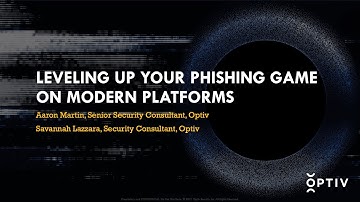 Source Zero Con: Leveling Up Your Phishing Game On Modern Platforms