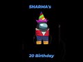 SHARMA Hits the big 2O