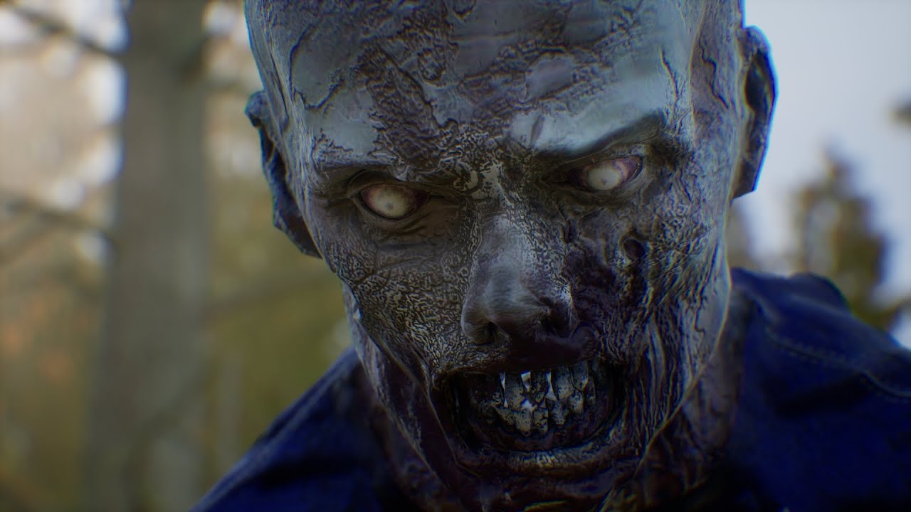 Unreal Engine 5 cinematic zombie trailer