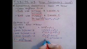 T 7.3 / PC 6.3 Polar Coordinates (Part 2)