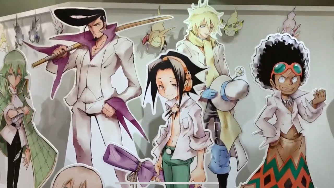 シャーマンキング展 in 京都」等身大ポップ 描き下ろしキービジュアル