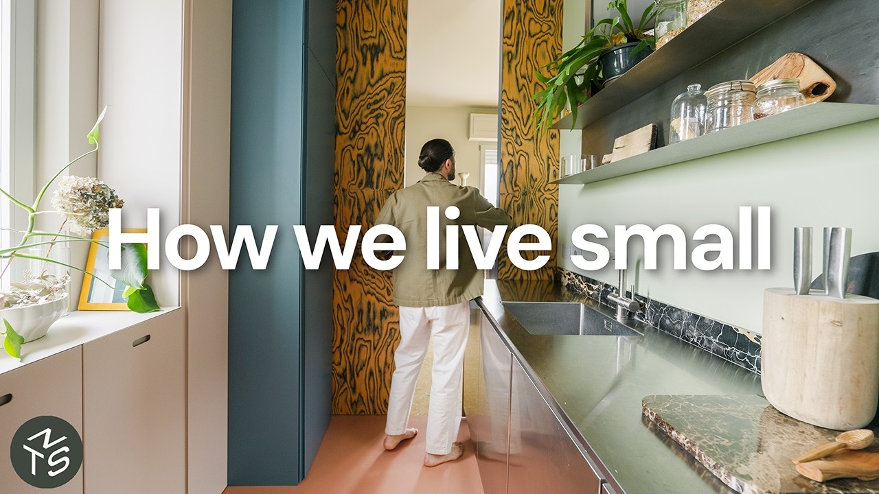 Inside an Architect Couple’s Small Family Home, Milan 41sqm/441sqft