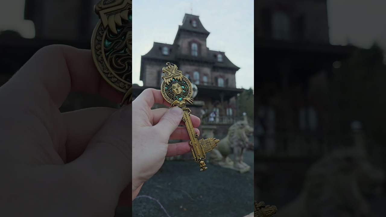 Phantom Manor Big Key 2025 🥰#disneylandparis #disney #disneyland