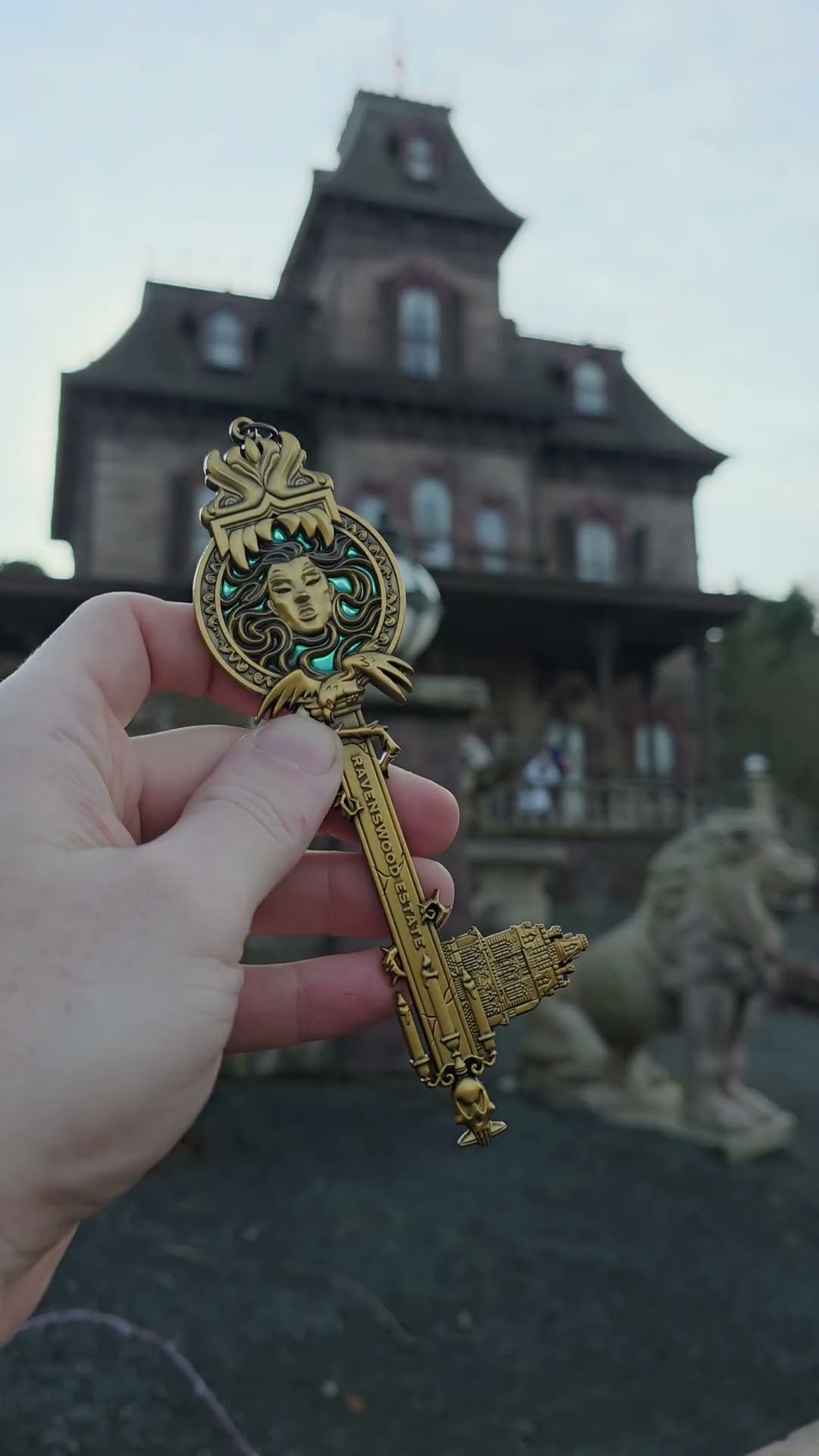 Phantom Manor Big Key 2025 🥰#disneylandparis #disney #disneyland