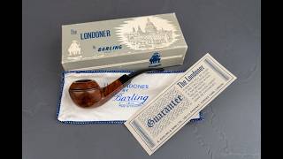 Vintage Barling Londoneer Smooth Bulldog Saddle Stem (4731)