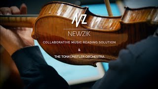 Tonkünstler Orchestra playing from digital scores on iPad Pros - by Newzik Net Worth