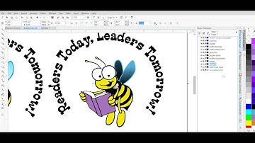 Color Separating and Halftoning Vectors in CorelDraw - Part 2 Bumble Bee