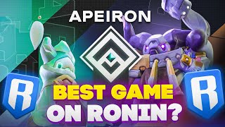 Apeiron - The Ronin Network Game of 2024? Gameplay & Review