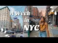 A week in my life: NYC edition 🌃🌟
