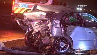 Several Injured In DUI Crash On Wet Freeway | San Bernardino