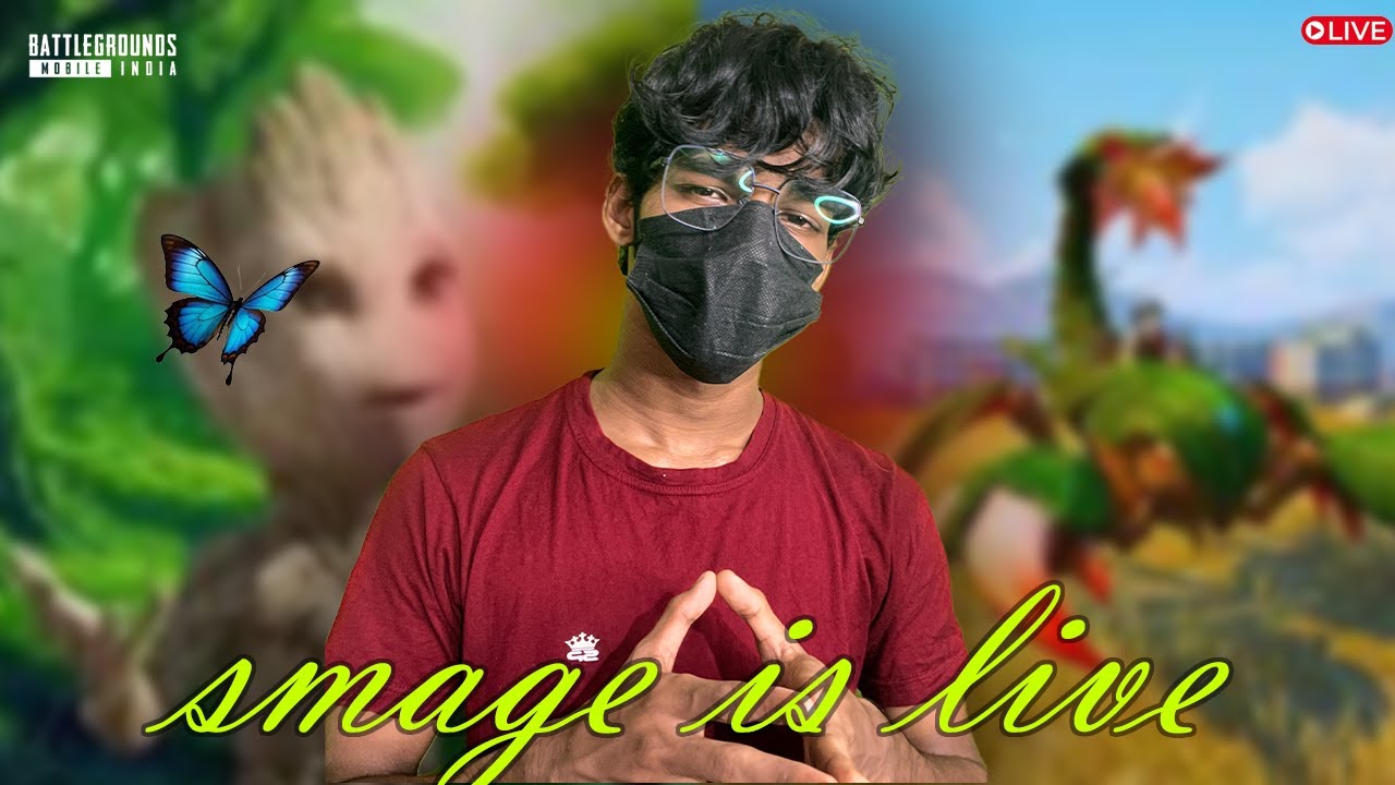 BGMI LIVE🔴: RUSH GAMEPLAY 🤯/ SMAGE VERSE