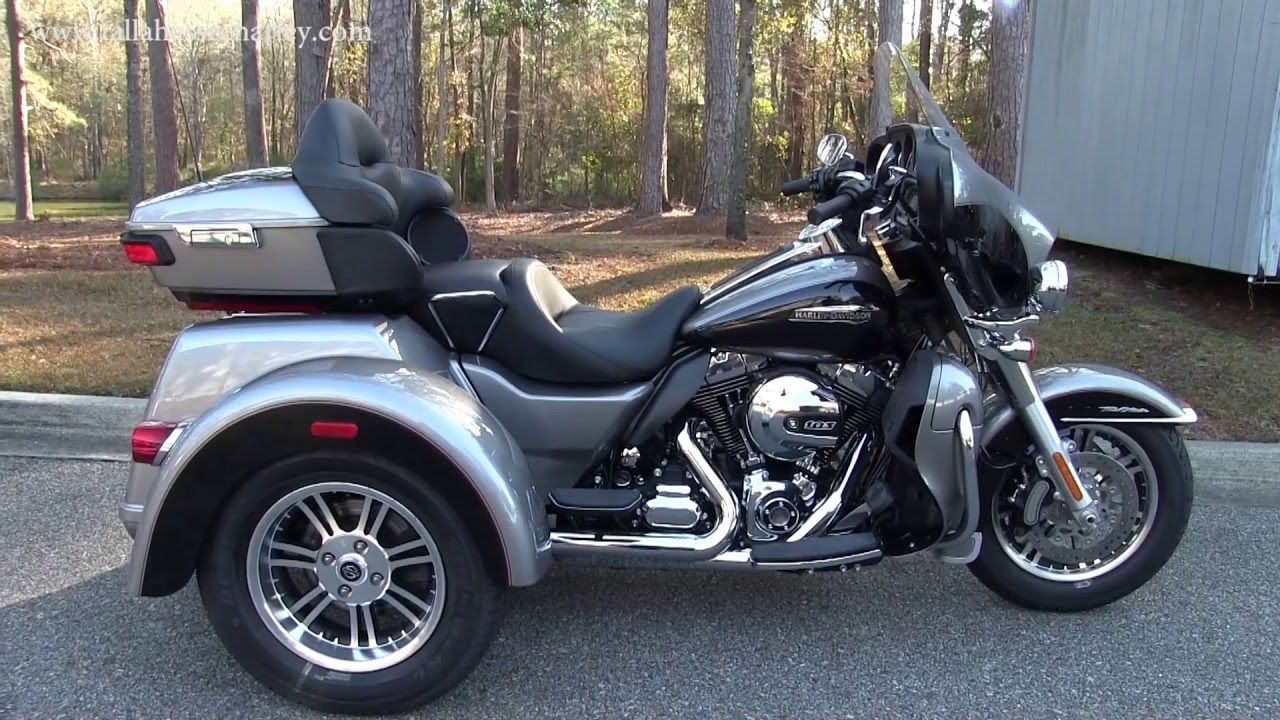 Harley Davidson 2016 Triglide Ultra Trike for sale - YouTube