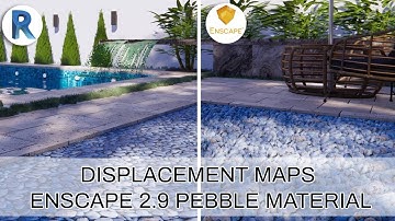 Enscape 2.9 | How to Use Displacement Maps in Revit and Enscape 2.9