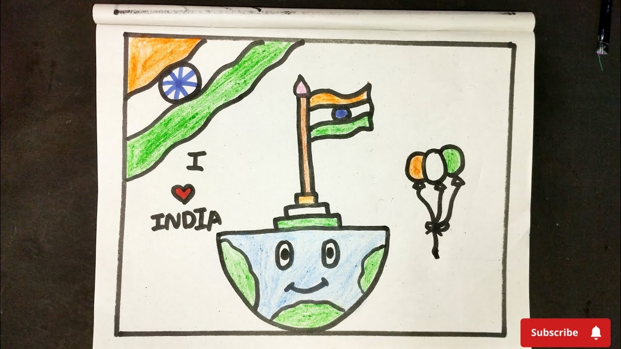 Drawing for republic day
