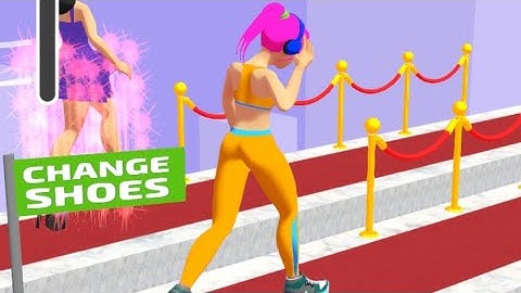 Shoe Race! Mobile game (for Android/iOS) Gameplay# Level 4 - 6