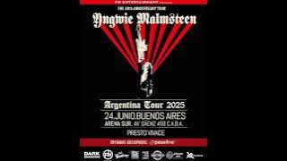 Yngwie Malmsteen @ Arena Sur, Bs As, Argentina (24/06/2025) | Full Concert - Audio Only