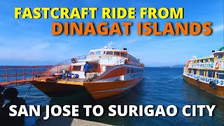 San Jose, Dinagat Islands to Surigao City Barko Vlog | Fastcraft / Catamaran Ride